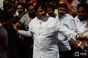 Legend Movie Hungama at Bramaramba Theatre